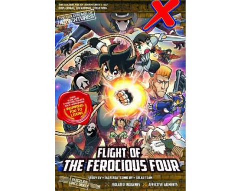 X-VENTURE THE GOLDEN AGE OF ADVENTURES H27: FLIGHT OF THE FEROCIOUS FOUR