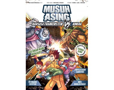 X-VENTURE AKSI UNGGUL X11: MUSUH ASING: RAKSASA FRANKENSTEIN VS KIMERA