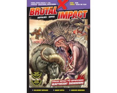 X-VENTURE PRIMAL POWER II R05: BRUTAL IMPACT: HIPPOPOTAMUS VS AFRICAN BUFFALO