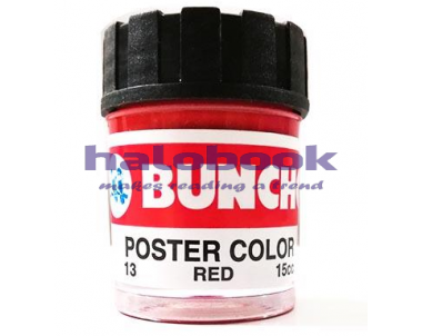 BUNCHO POSTER COLOR 15CC 1PC 13 RED