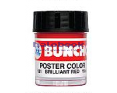 Buncho poster color 15cc 1pc 131 B.RED