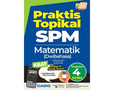 Praktis Topikal SPM Matematik Tingkatan 4 KSSM Dwibahasa