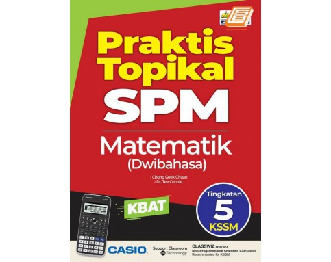 Praktis Topikal SPM Matematik Tingkatan 5 KSSM Dwibahasa