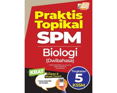 Praktis Topikal SPM Biologi Tingkatan 5 KSSM Dwibahasa