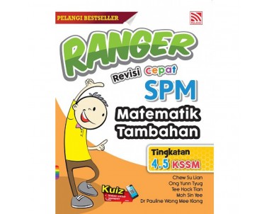 Ranger Rivisi Cepat SPM 2022 Matematik Tambahan