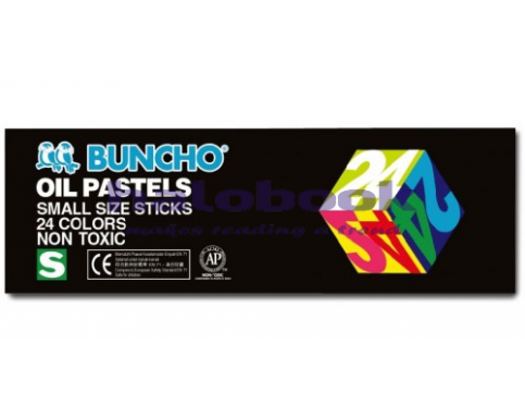 BUNCHO OIL PASTELS 24 COLORS