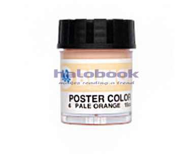 BUNCHO POSTER COLOR 15CC 1PC 4 PALE ORANGE