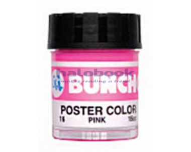 BUNCHO POSTER COLOR 15CC 1PC 16 PINK