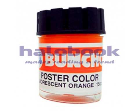 BUNCHO POSTER COLOR 15CC 1PC FL ORANGE