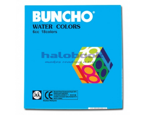 BUNCHO POSTER COLOR 6CC 18COLORS