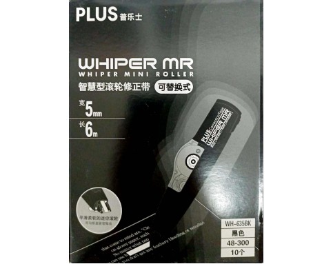 PLUS WHIPER MR MINI ROLLER 智慧型滚轮修正带（可替换式）10pieces