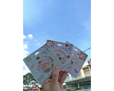 味觉研究所和纸手帐贴（套装）Taste Sense Dairy Sticker (40 Stickers)