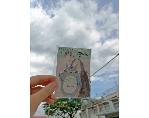 Totoro  Bookmark龙猫家族木书签