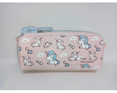 MOKO PENCIL BAG MK-1911(大拉链独角兽Unicorn with big zips)