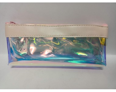 MOKO COLOURFUL LASER PENCIL BAG 幻彩镭射 大三角笔袋MK-2322-C