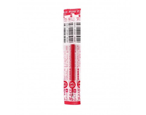 ZEBRA SARASA GEL INK ROLLERBALL PEN REFILL 0.5mm Red