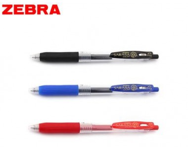 ZEBRA SARASA CLIP GEL INK ROLLERBALL PEN 0.7mm 