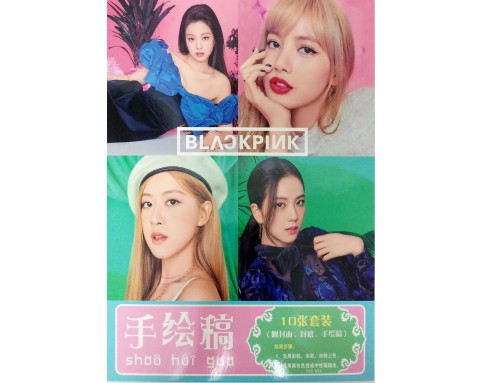 BLACKPINK 手绘稿 BlackPink Sketch Pad